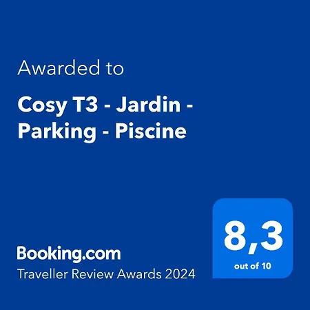 Cosy T3 - Jardin - Parking - Piscine - Maconciergerie34
