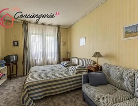 Cosy T3 - Jardin - Parking - Piscine - Maconciergerie34